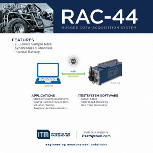 RAC-44 Rugged Data Acquisition System | ITM