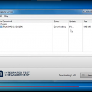 iTestSystem Update Service Video Screen Capture
