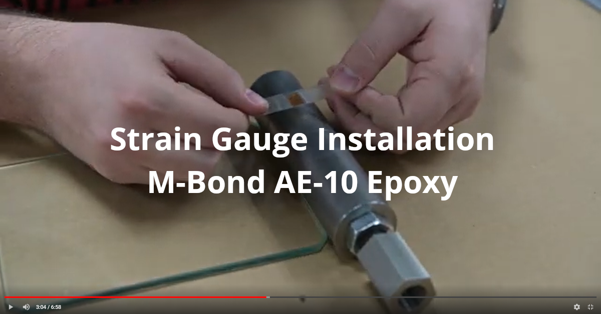 Strain Gauge Installation with M-Bond AE-10 Epoxy