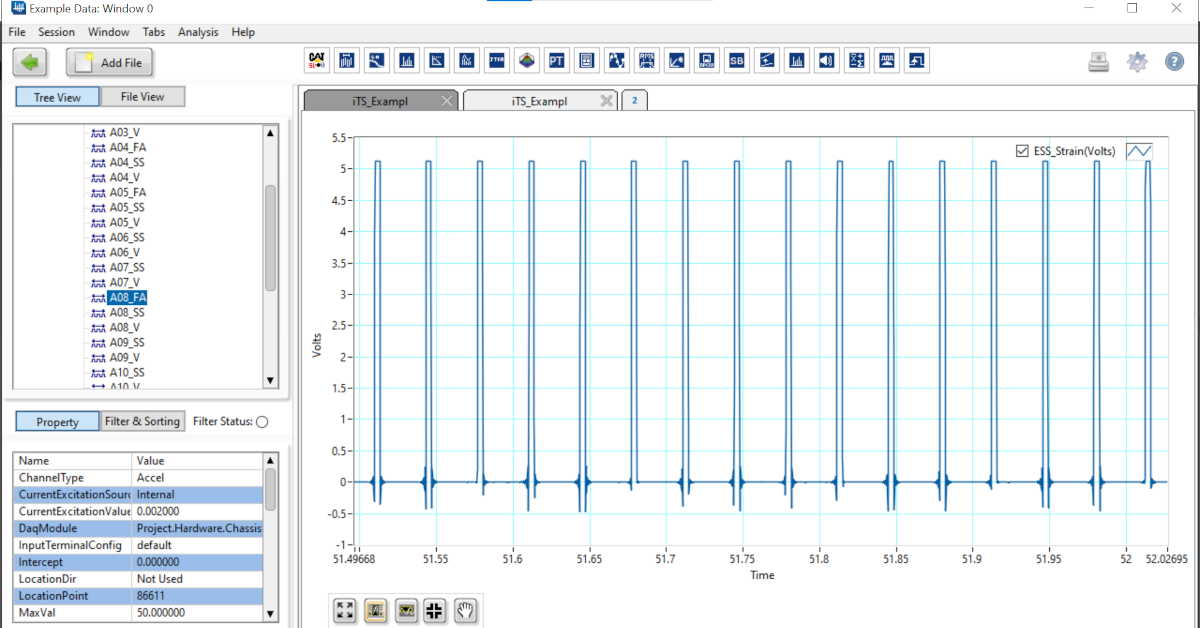 Tach Signal in TestView Plus