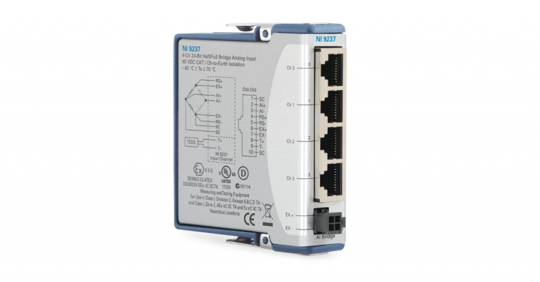 National Instruments NI-9237 bridge analog input module