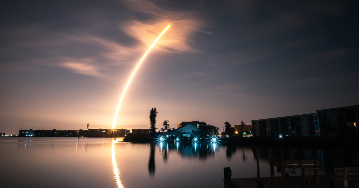 Artemis I Rocket Launch Time Lapse