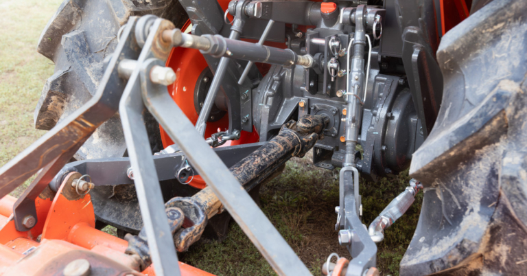 Tractor with PTO Driven Implement