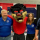ITM and the Bearcat mascot at the UC Career Fair