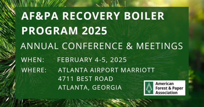 AFandPA Recovery Boiler Program 2025