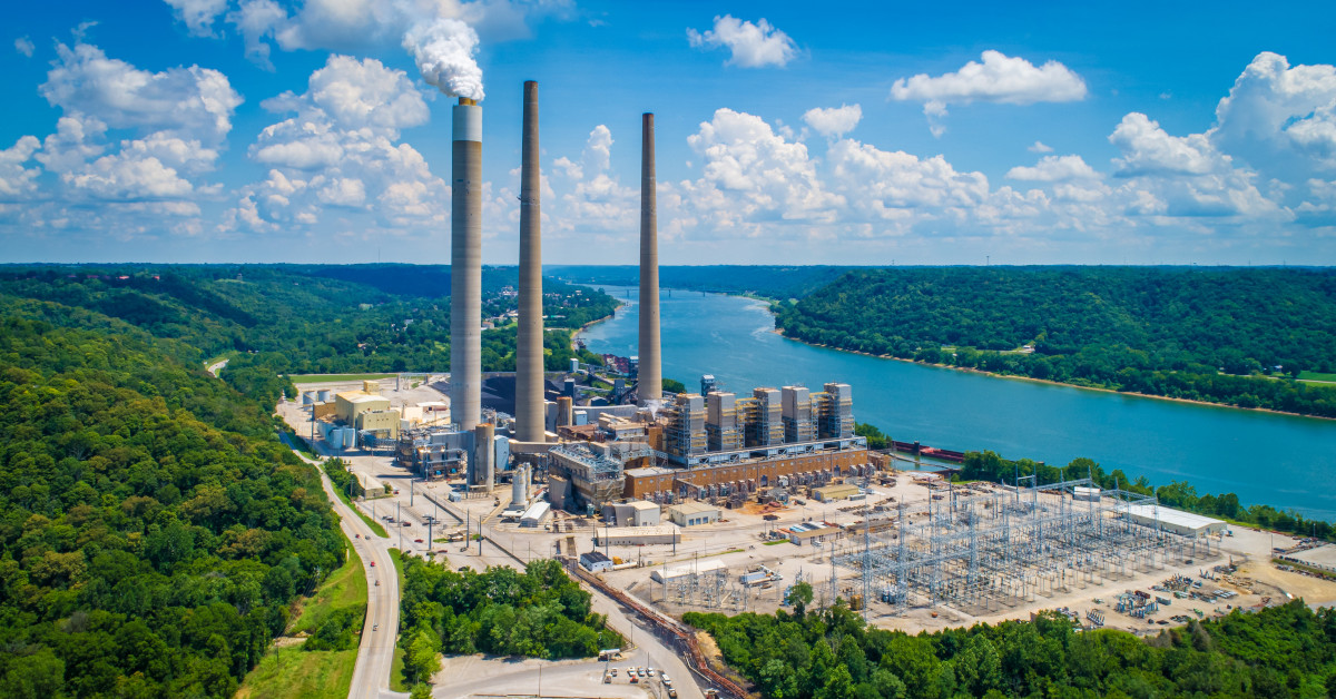 Power Plant on Ohio River