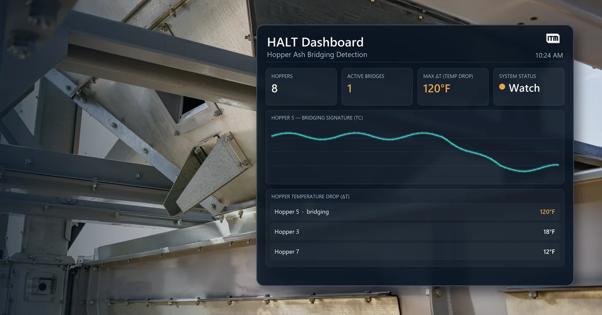 HALT — Hopper Ash Level & Temperature
